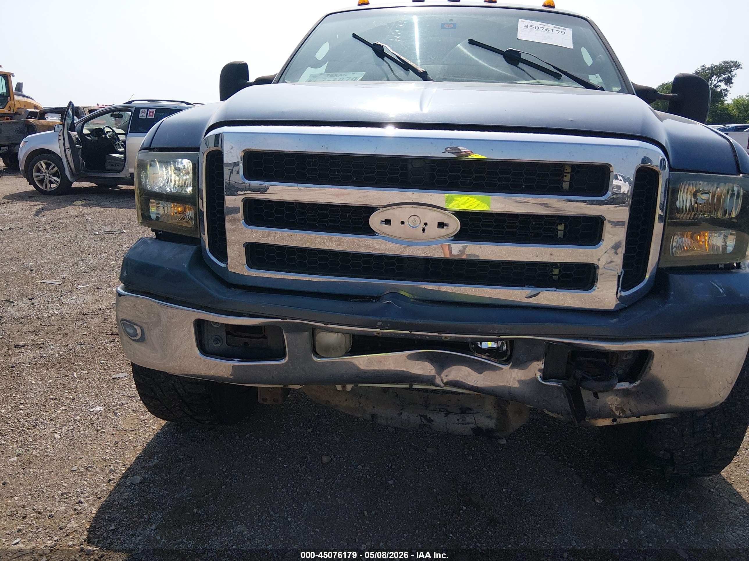 2006 Ford F-250 Lariat/xl/xlt Blue vin: 1FTSW21P76EC90053