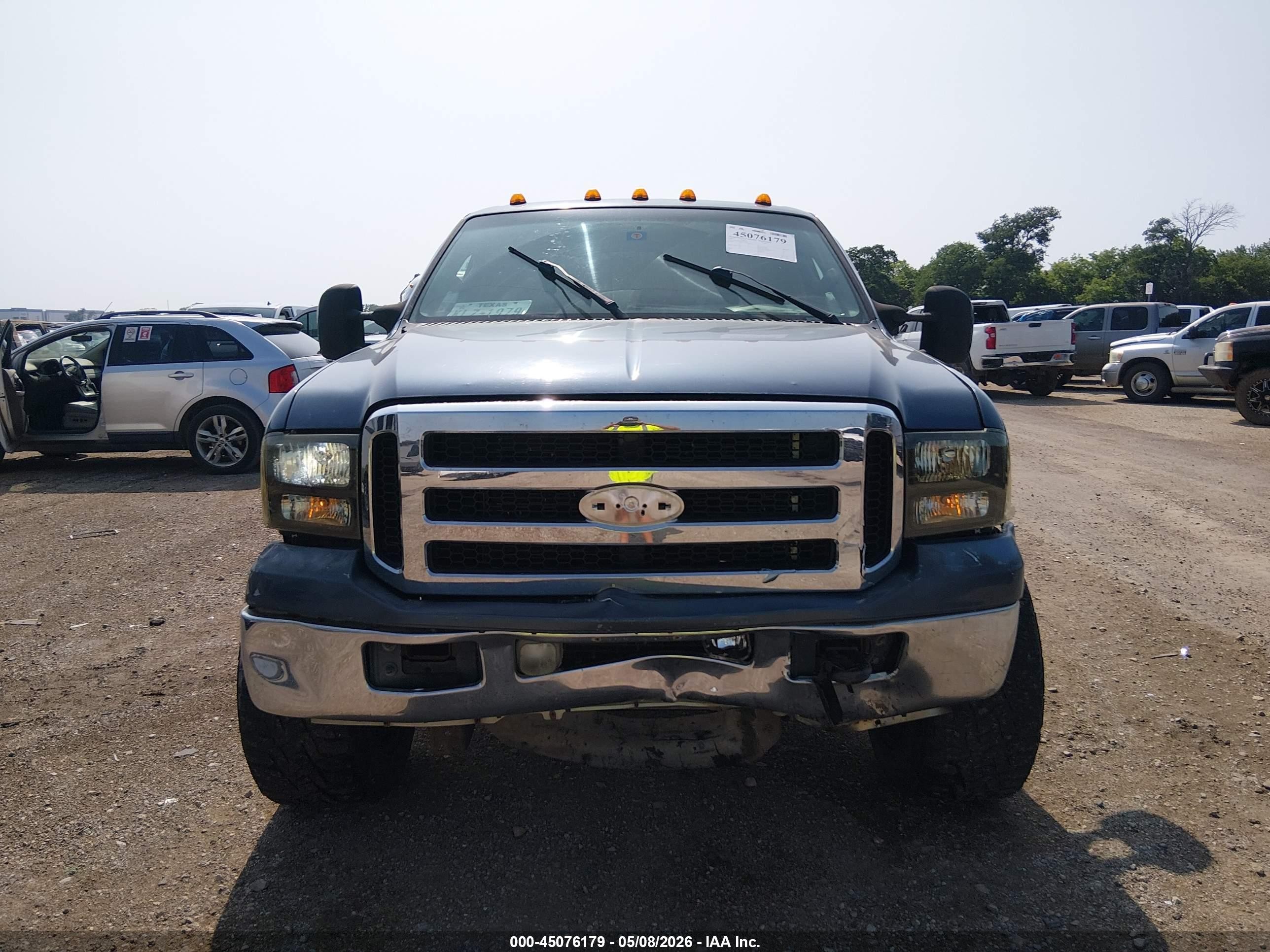2006 Ford F-250 Lariat/xl/xlt Blue vin: 1FTSW21P76EC90053