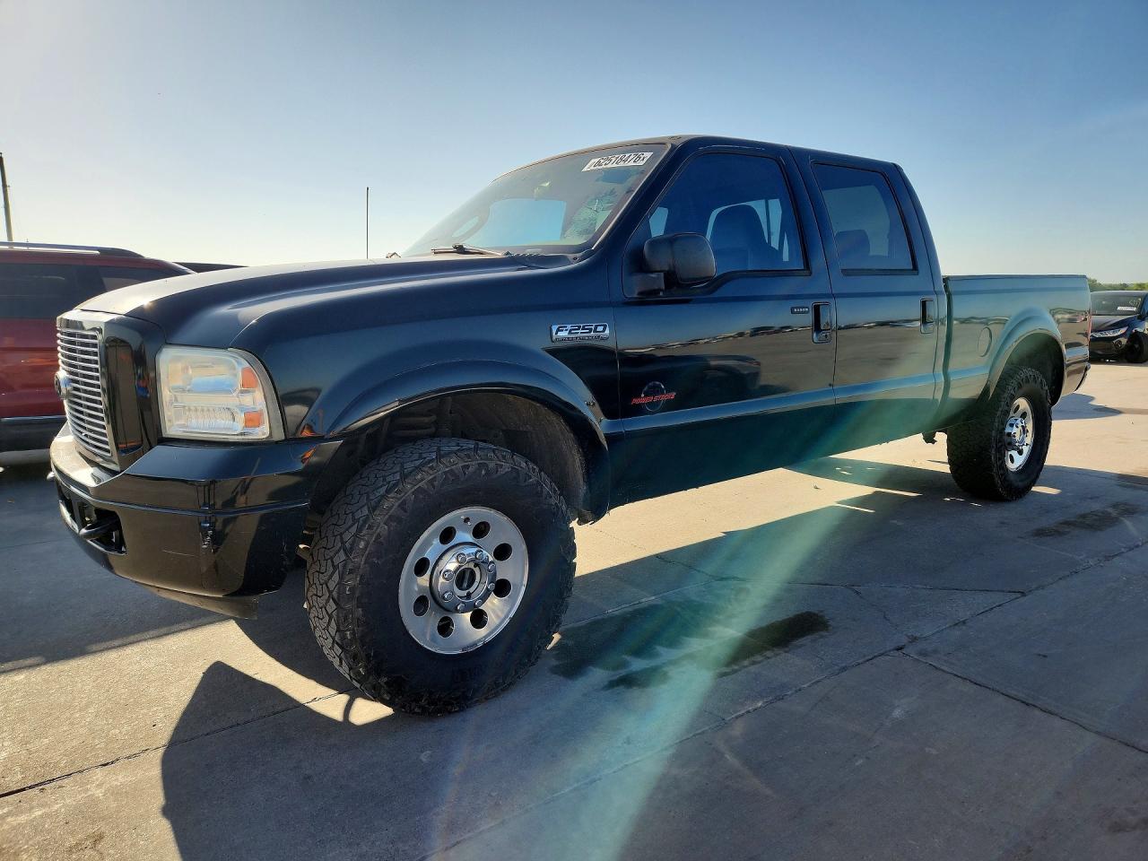 2006 Ford F250 Super Duty Черный vin: 1FTSW21P76ED37632
