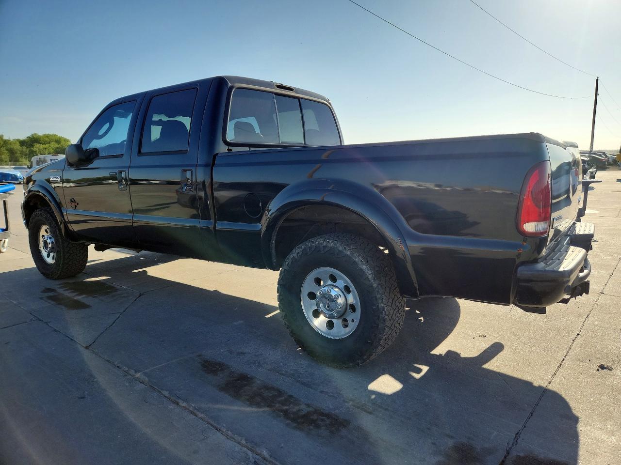 2006 Ford F250 Super Duty Черный vin: 1FTSW21P76ED37632