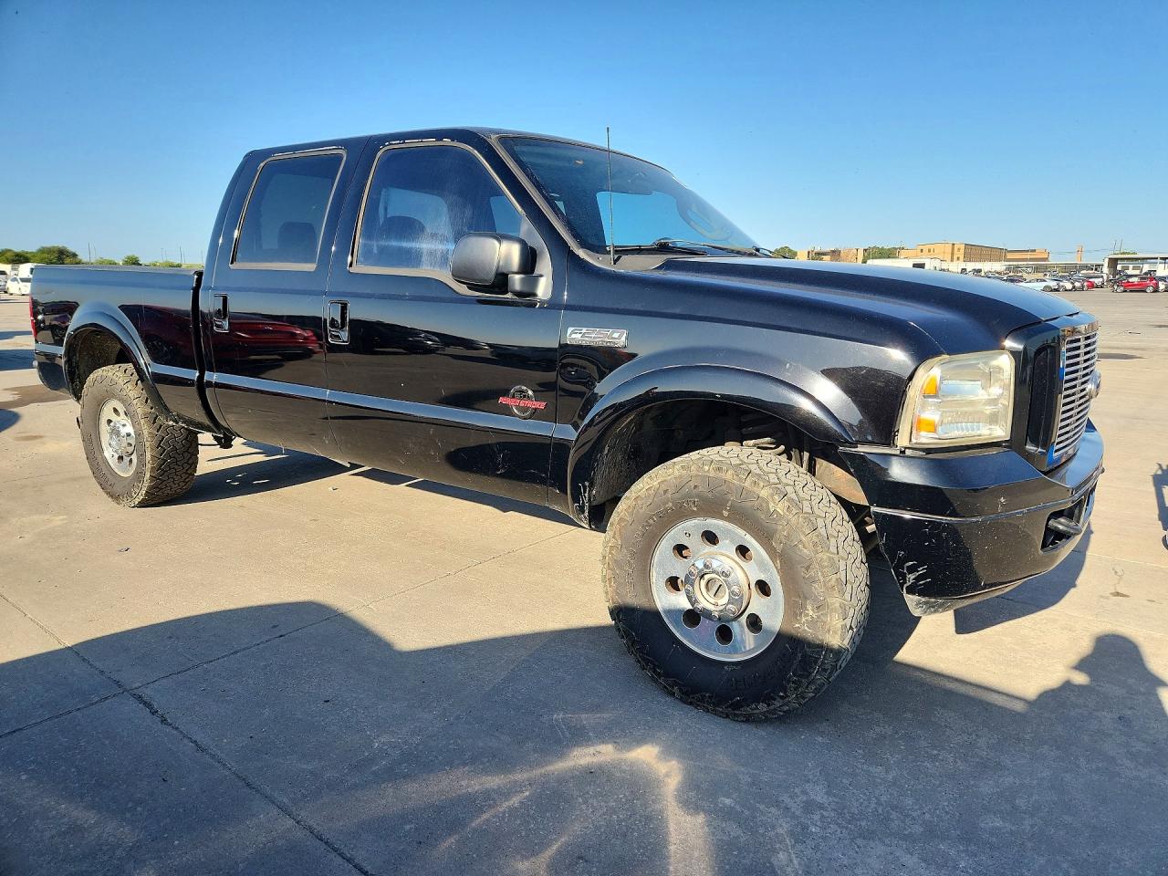 2006 Ford F250 Super Duty Черный vin: 1FTSW21P76ED37632