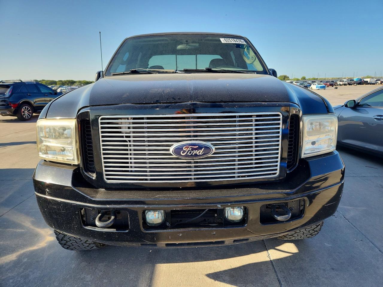 2006 Ford F250 Super Duty Черный vin: 1FTSW21P76ED37632