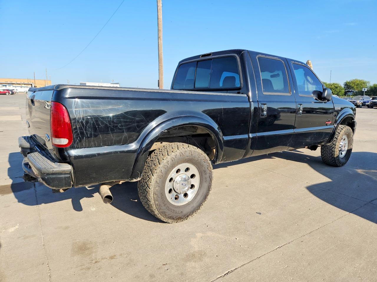 2006 Ford F250 Super Duty Черный vin: 1FTSW21P76ED37632