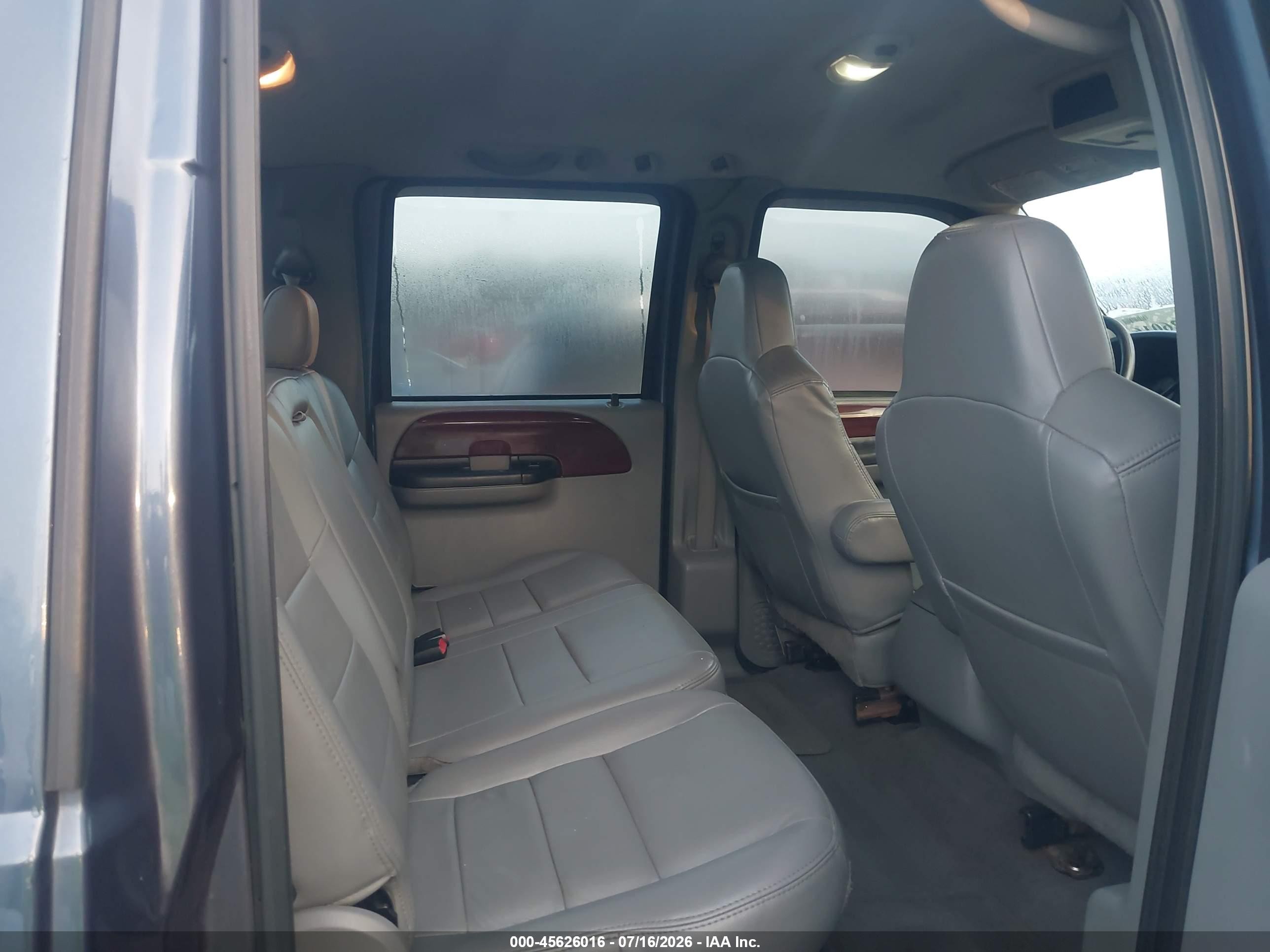 2006 Ford F-250 Lariat/xl/xlt Blue vin: 1FTSW21P76ED94073