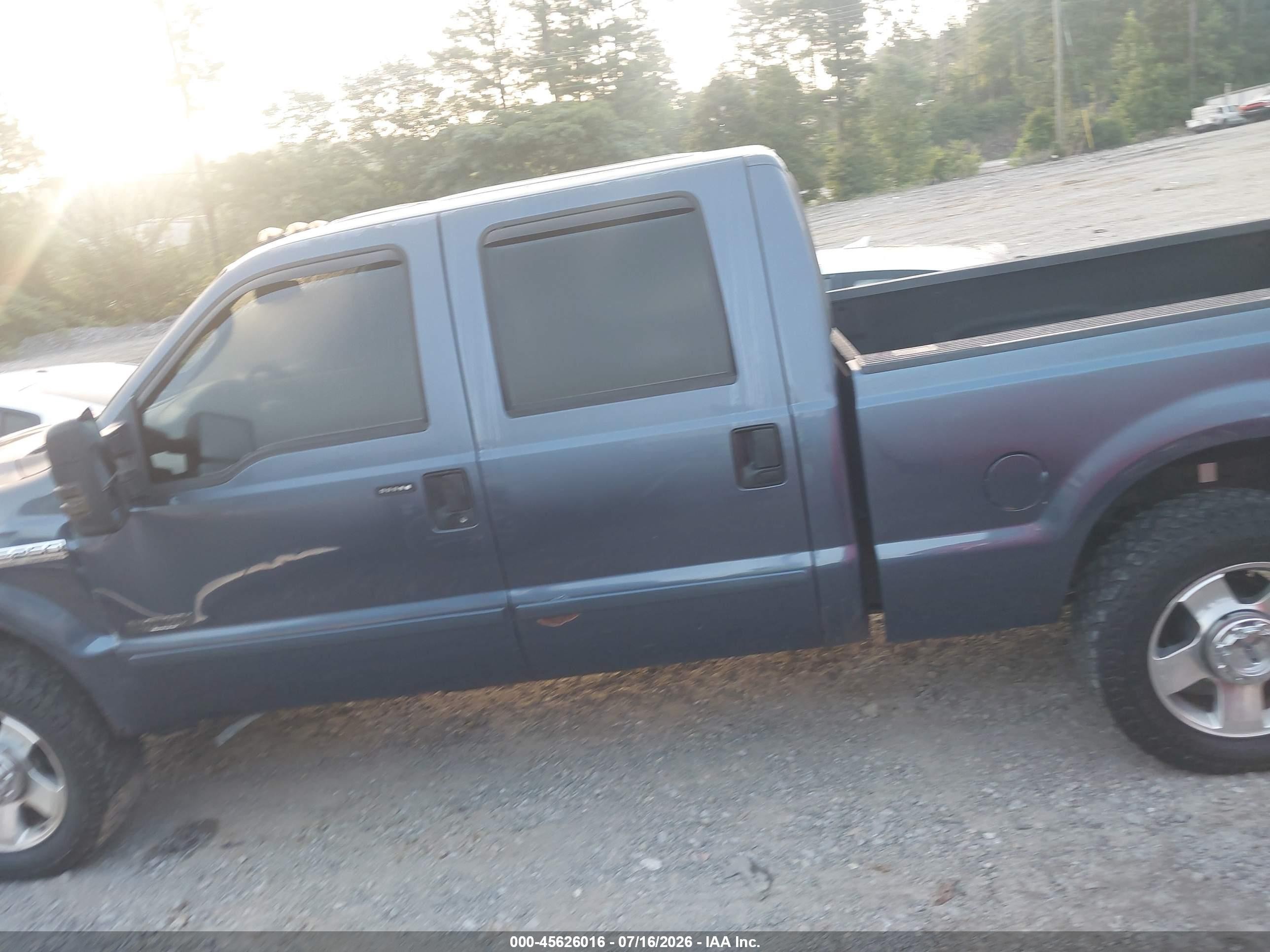 2006 Ford F-250 Lariat/xl/xlt Blue vin: 1FTSW21P76ED94073