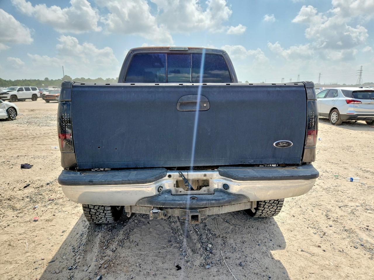 2005 Ford F250 Super Duty Gray vin: 1FTSW21P85EA73643