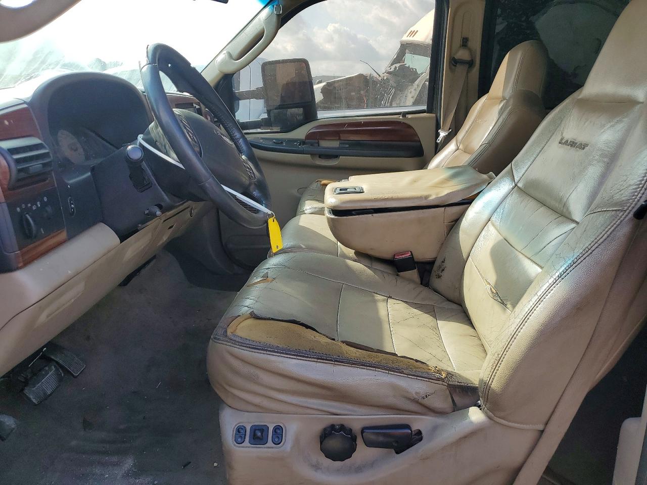 2005 Ford F250 Super Duty Gray vin: 1FTSW21P85EA73643