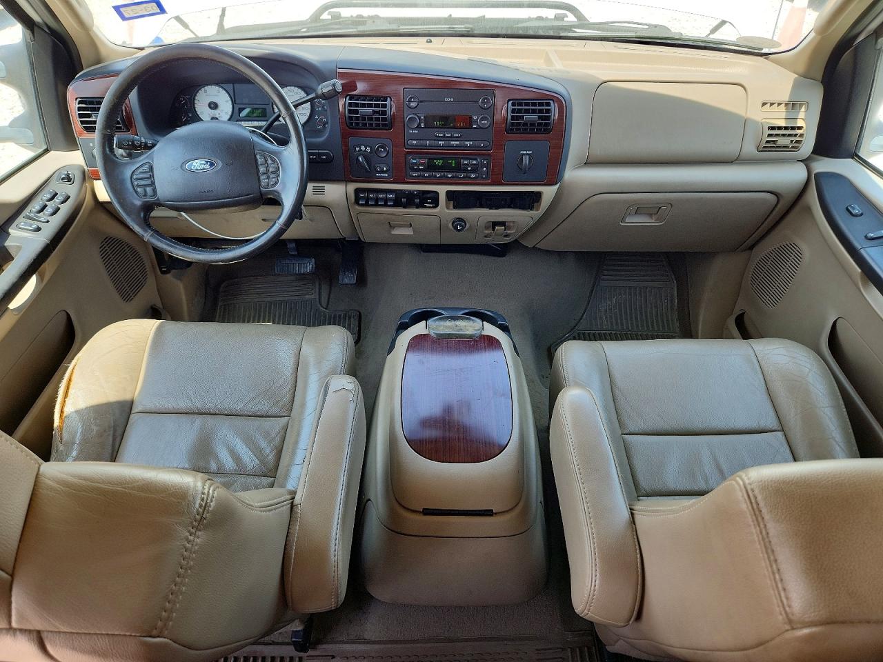 2005 Ford F250 Super Duty White vin: 1FTSW21P85EB10593