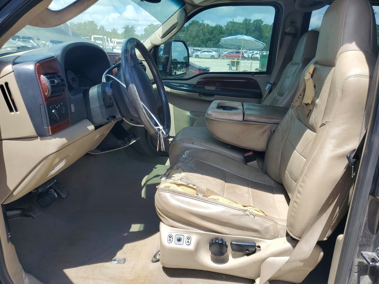 2005 Ford F250 Super Duty Black vin: 1FTSW21P85EC92988
