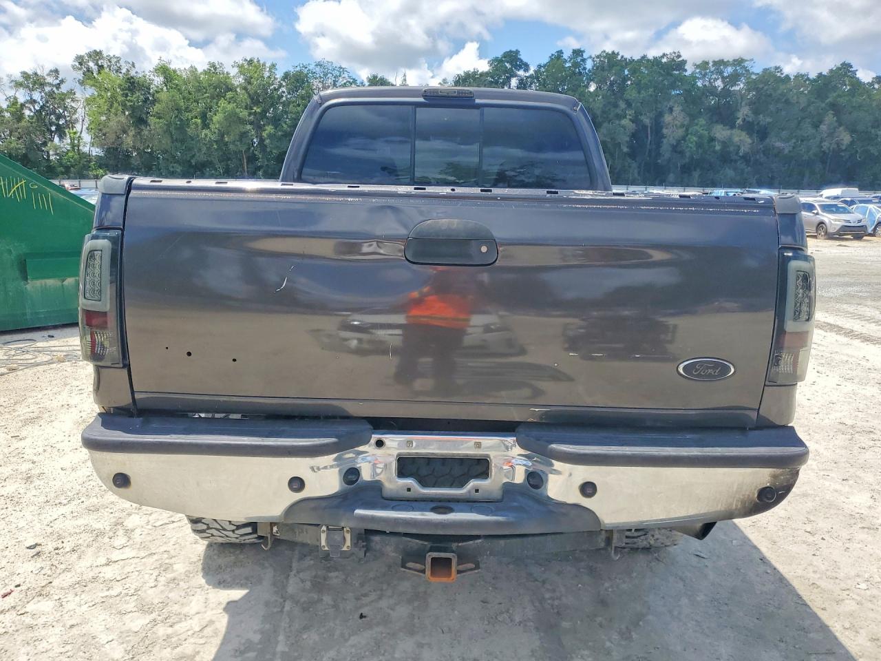 2005 Ford F250 Super Duty Black vin: 1FTSW21P85EC92988