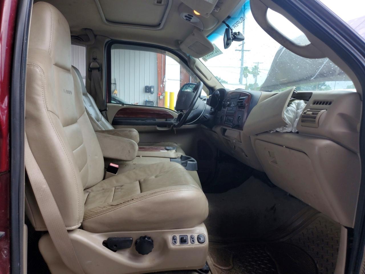 2006 Ford F250 Super Duty Burgundy vin: 1FTSW21P86EA89326