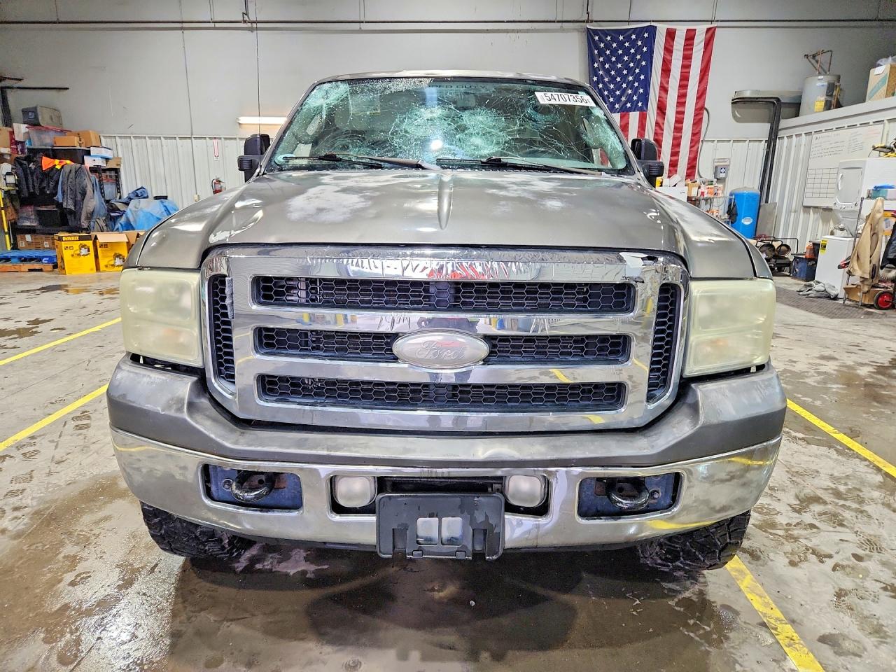 2006 Ford F250 Super Duty Silver vin: 1FTSW21P86ED59218