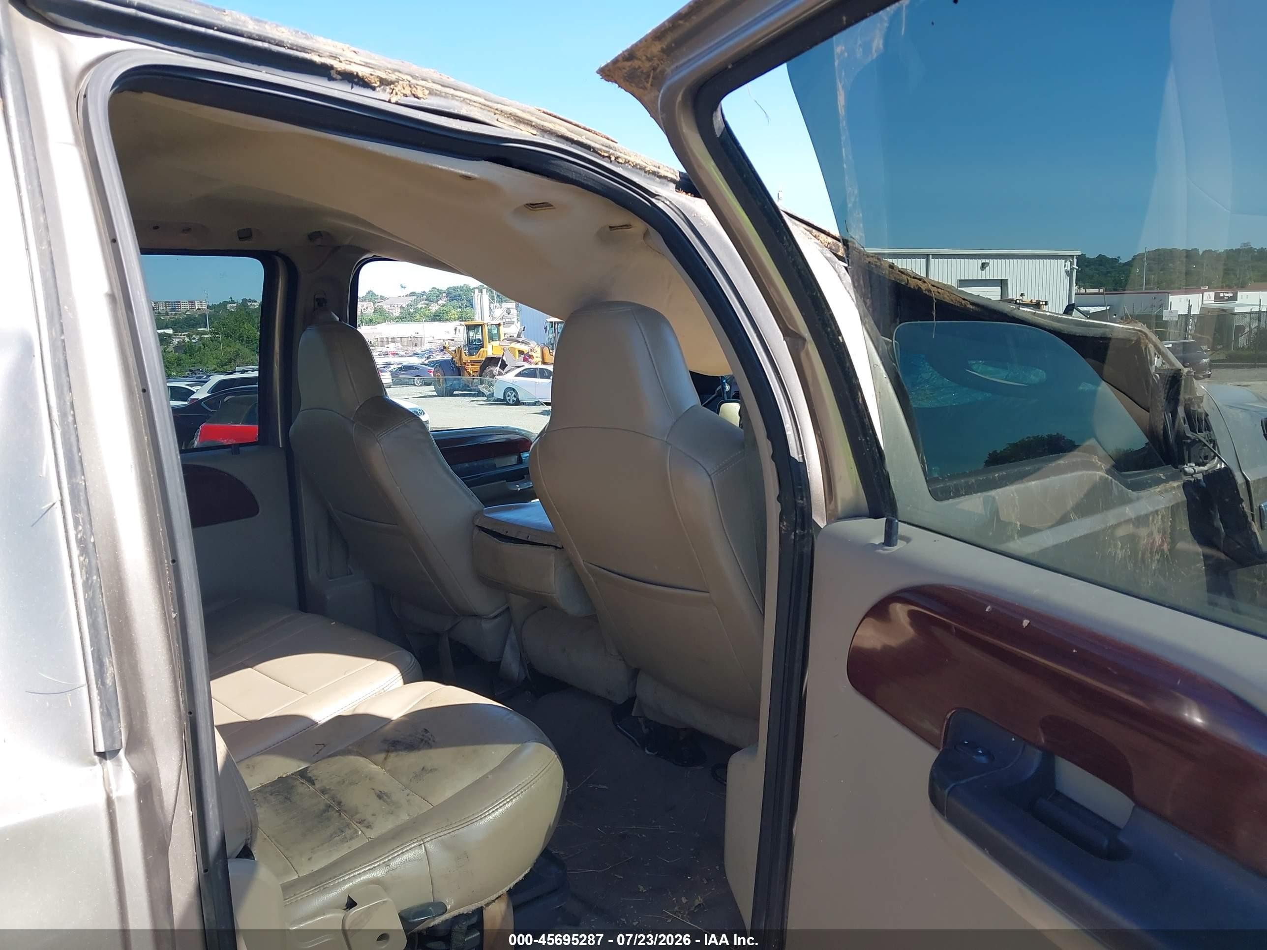 2006 Ford F-250 Lariat/xl/xlt Beige vin: 1FTSW21P86ED73314