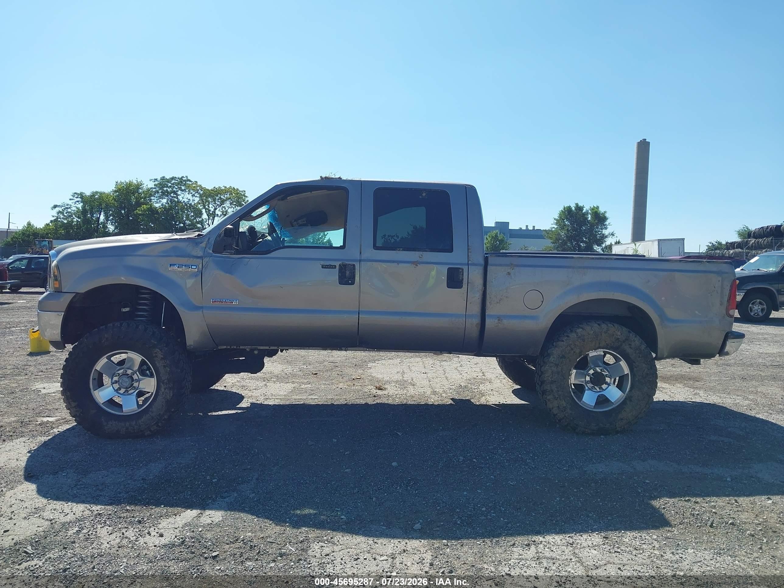 2006 Ford F-250 Lariat/xl/xlt Beige vin: 1FTSW21P86ED73314