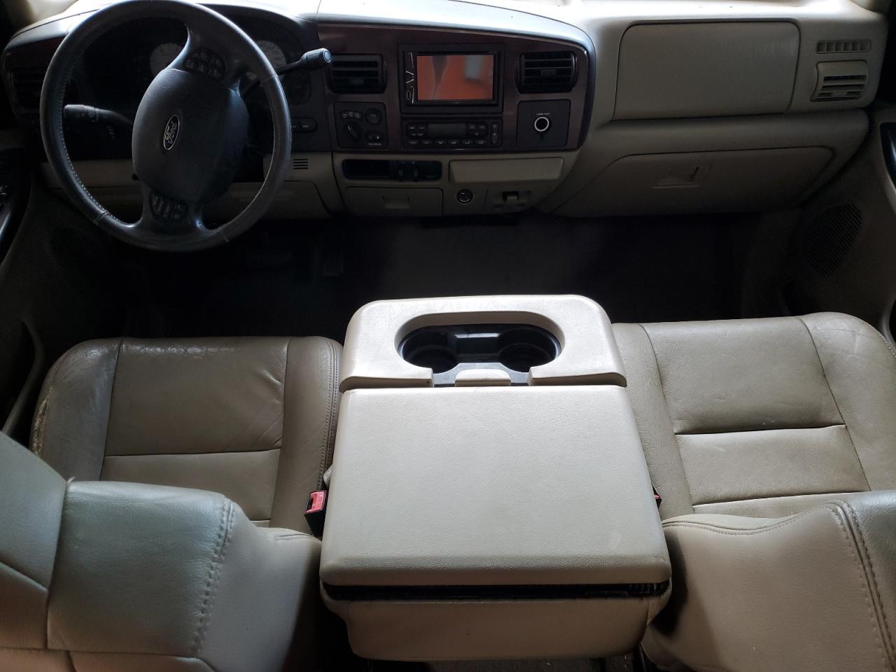2005 Ford F250 Super Duty Beige vin: 1FTSW21P95EB20761