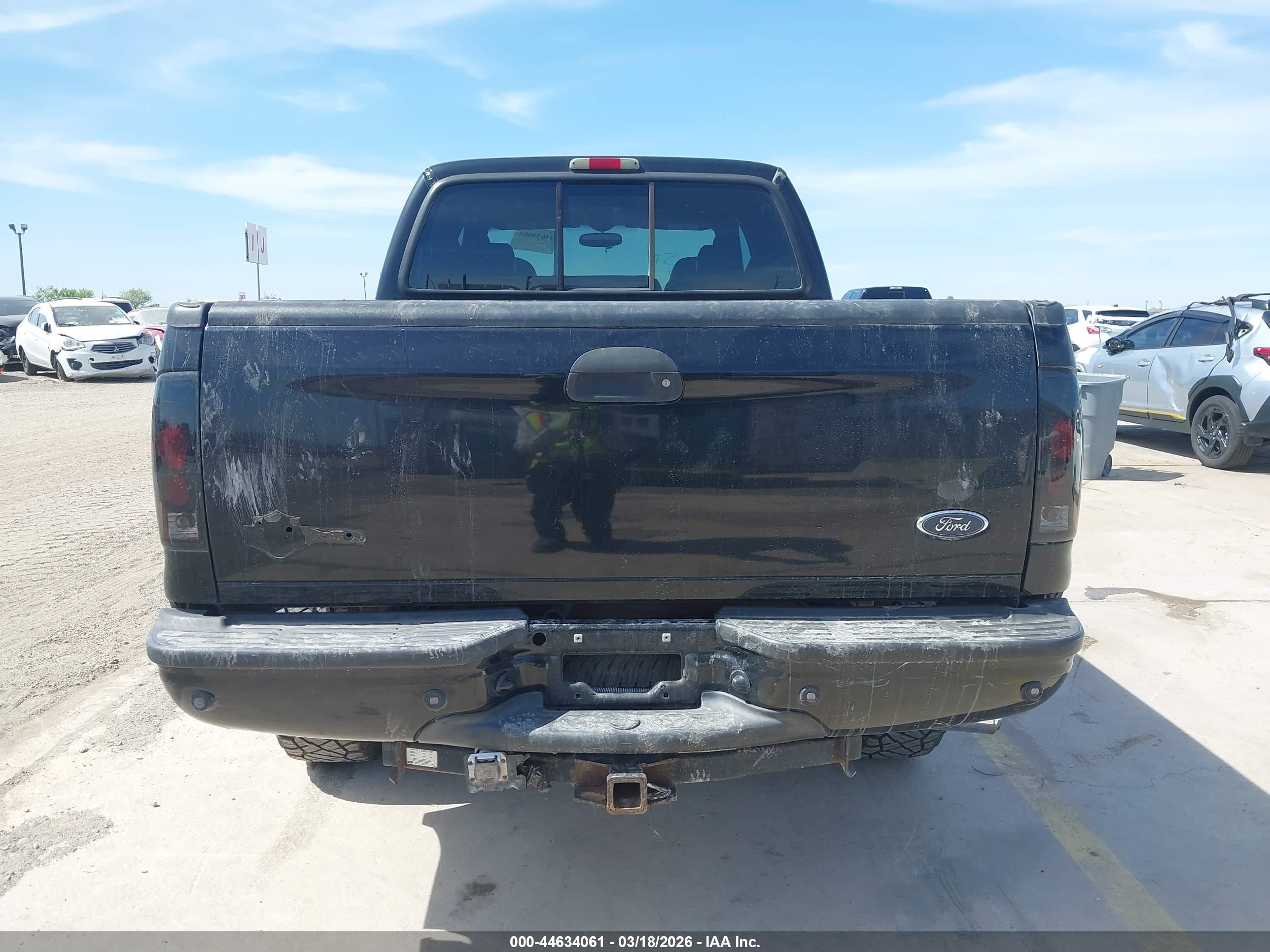 2005 Ford F-250 Lariat/xl/xlt Black vin: 1FTSW21P95EB60886