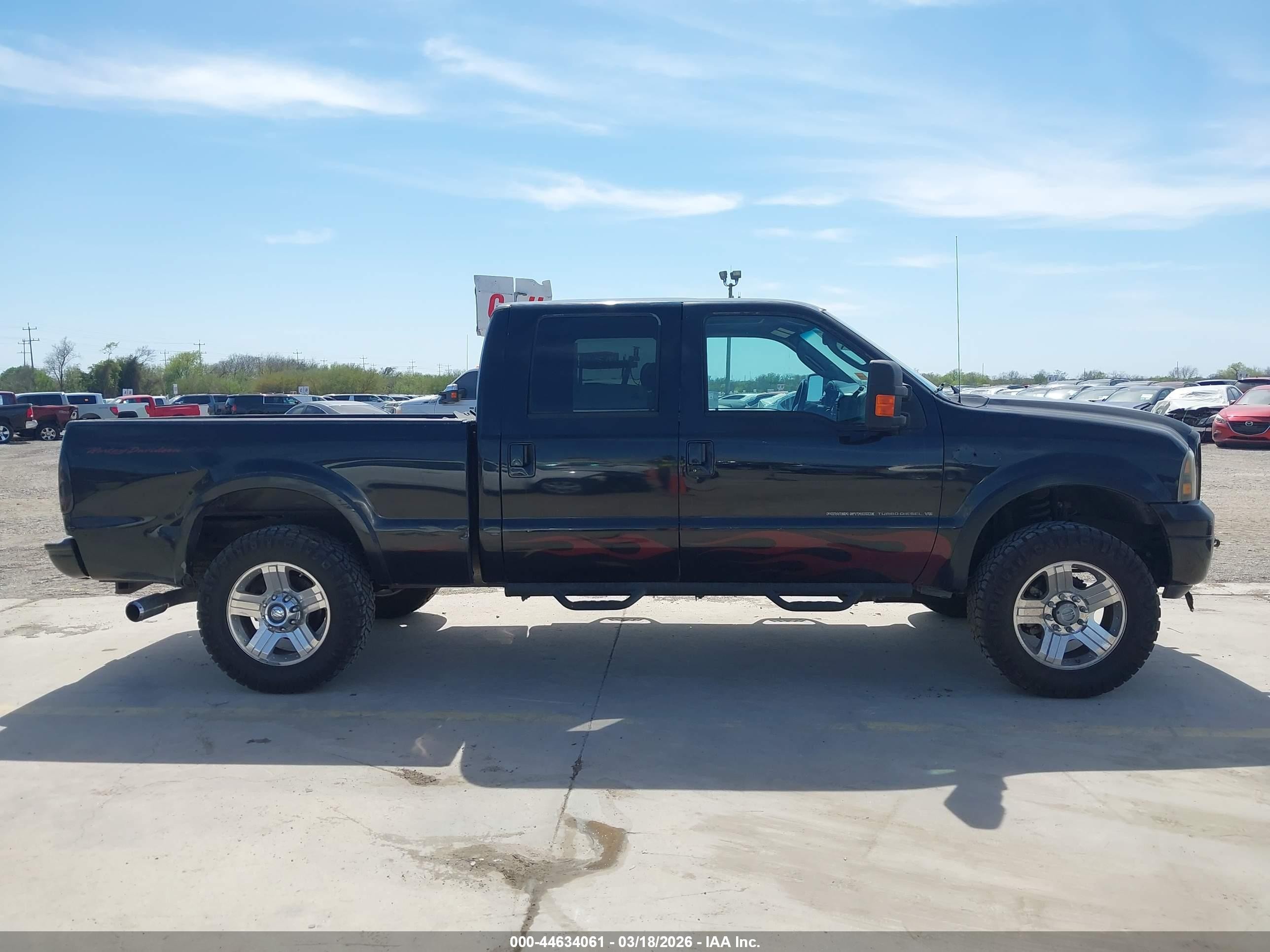 2005 Ford F-250 Lariat/xl/xlt Black vin: 1FTSW21P95EB60886
