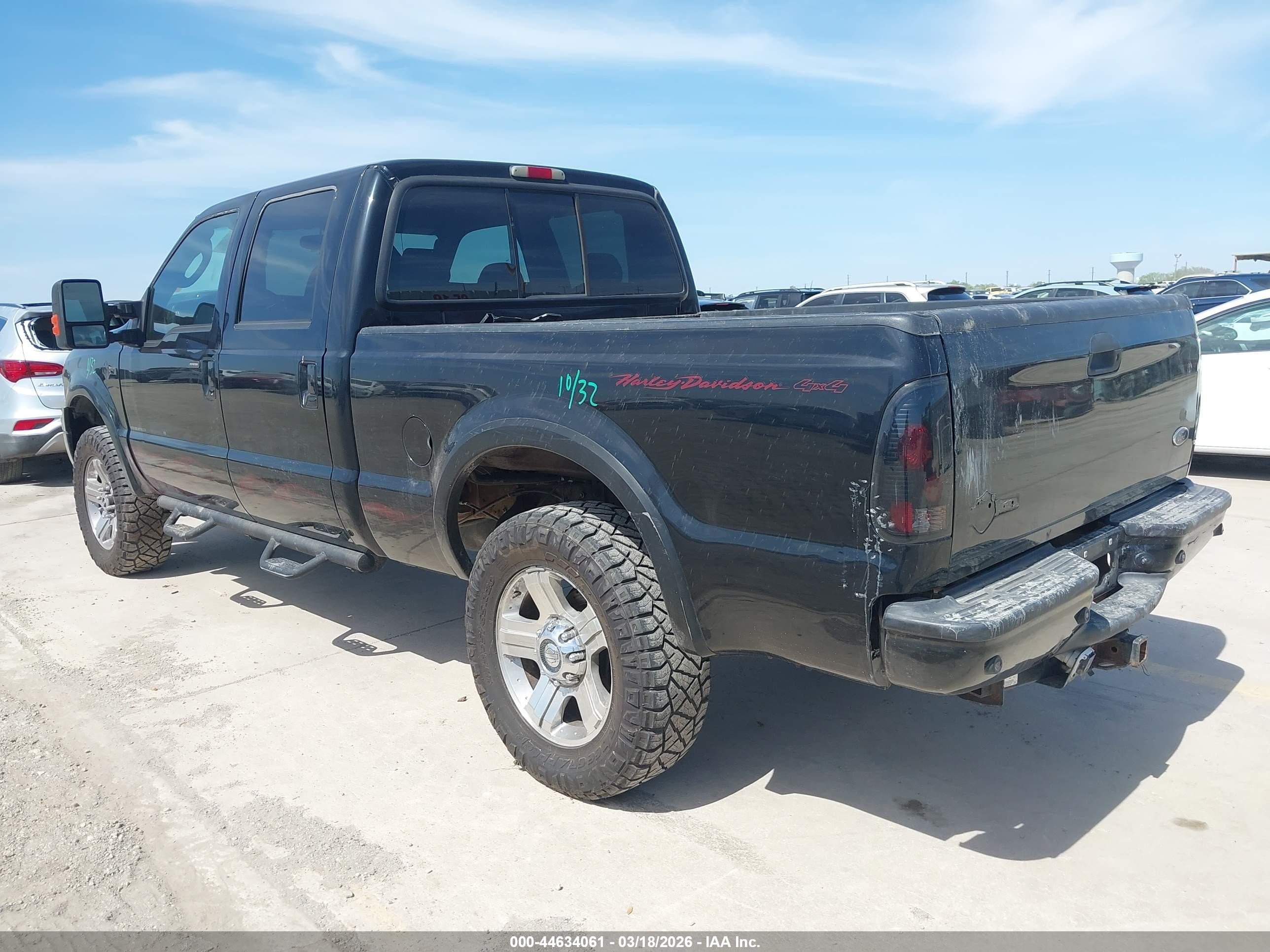 2005 Ford F-250 Lariat/xl/xlt Black vin: 1FTSW21P95EB60886