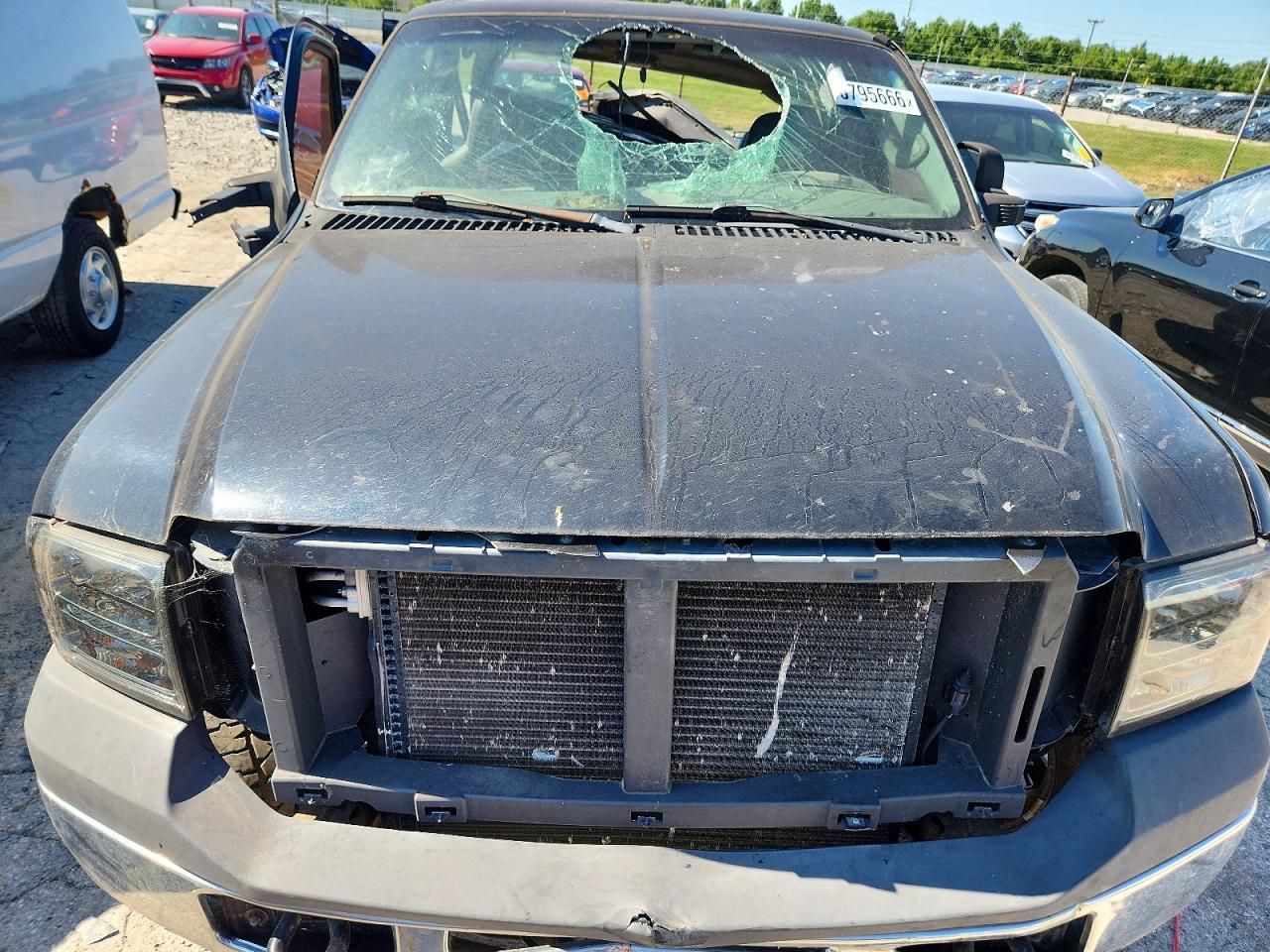 2005 Ford F250 Super Duty Черный vin: 1FTSW21P95EC24179