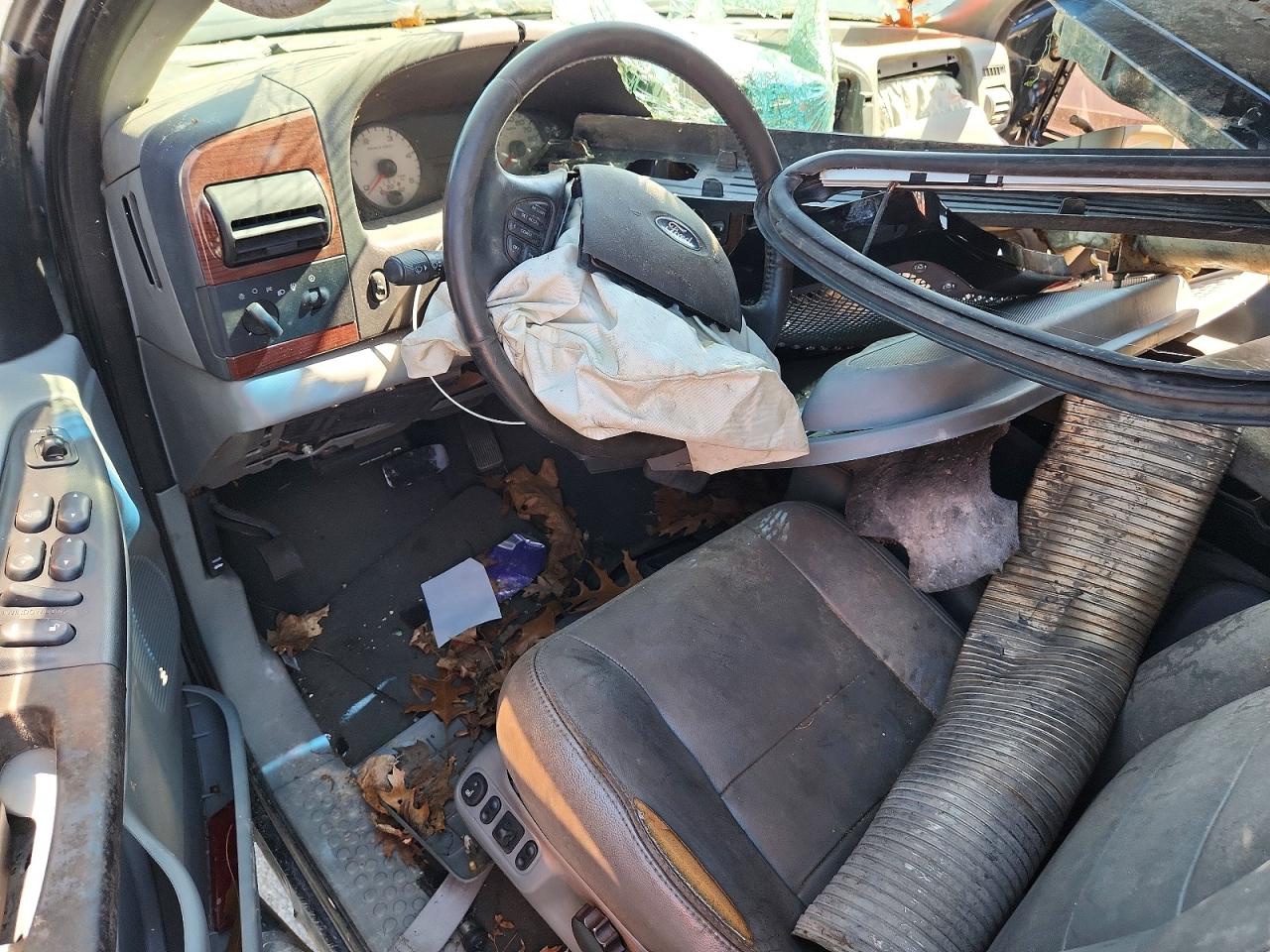 2005 Ford F250 Super Duty Черный vin: 1FTSW21P95EC24179