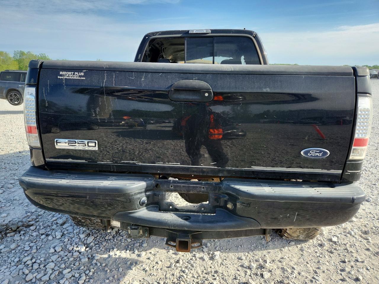 2005 Ford F250 Super Duty Black vin: 1FTSW21P95ED32849
