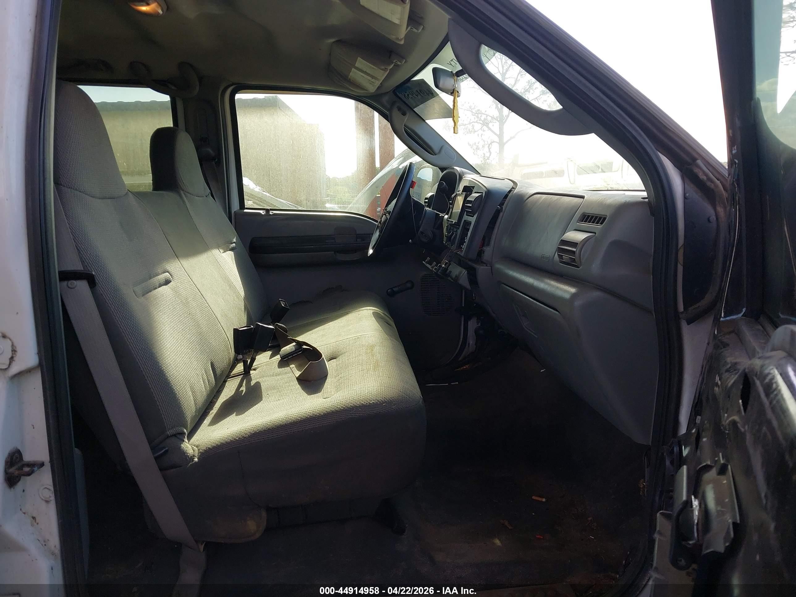 2006 Ford F-250 Lariat/xl/xlt White vin: 1FTSW21P96EA76648