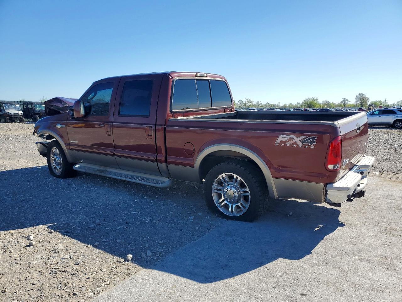 2006 Ford F250 Super Duty Brown vin: 1FTSW21P96EB37108