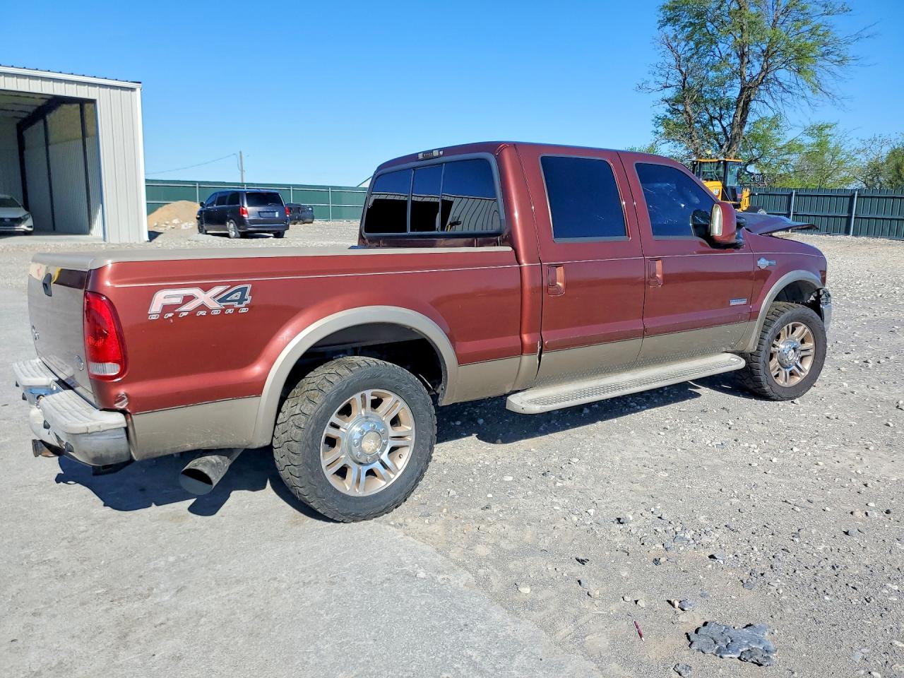 2006 Ford F250 Super Duty Brown vin: 1FTSW21P96EB37108