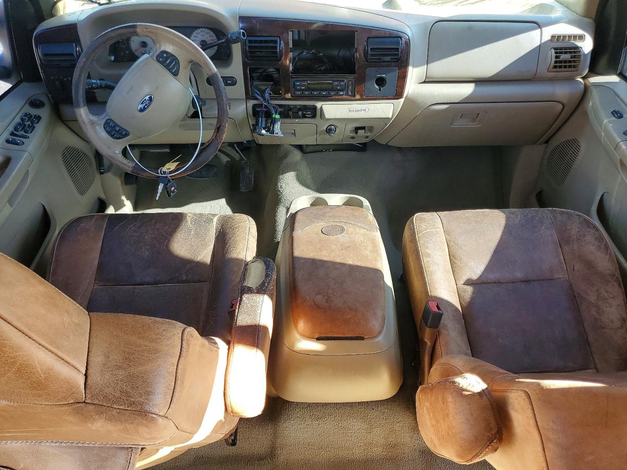 2006 Ford F250 Super Duty Brown vin: 1FTSW21P96EB37108