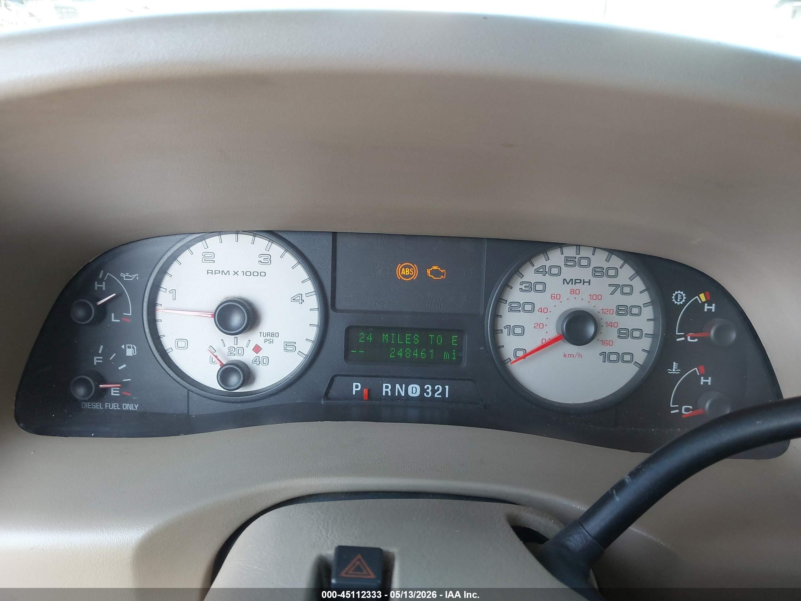 2006 Ford F-250 Lariat/xl/xlt Maroon vin: 1FTSW21P96EB66995