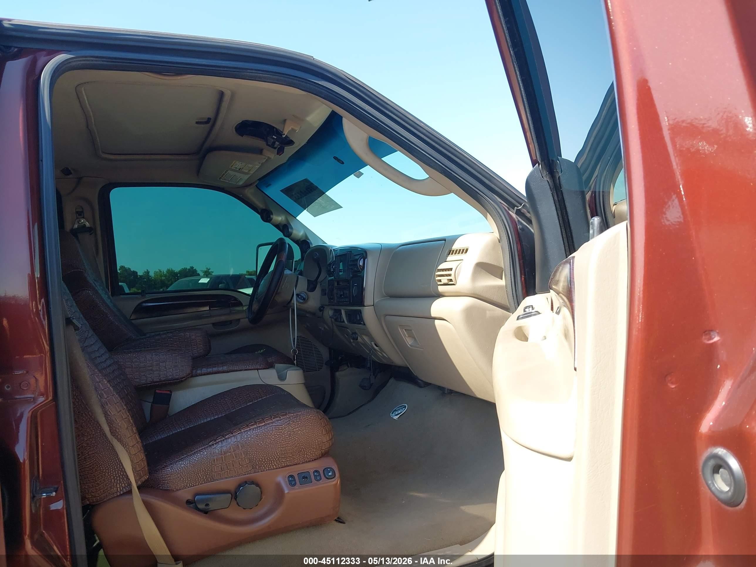 2006 Ford F-250 Lariat/xl/xlt Maroon vin: 1FTSW21P96EB66995