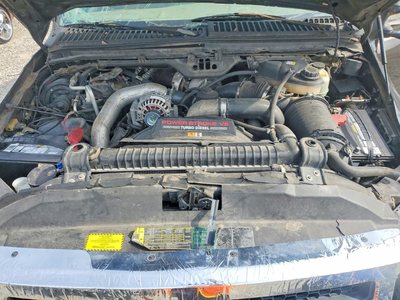 2006 Ford F250 Super Duty Gray vin: 1FTSW21P96EB75373