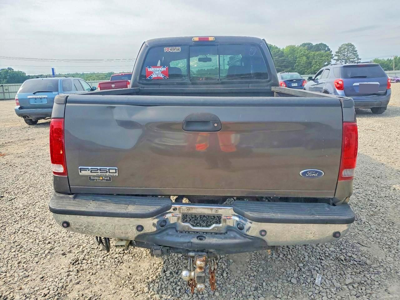 2006 Ford F250 Super Duty Gray vin: 1FTSW21P96EB75373