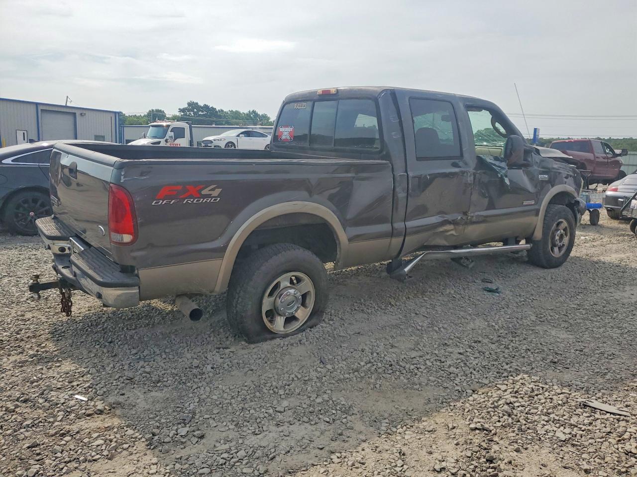 2006 Ford F250 Super Duty Gray vin: 1FTSW21P96EB75373