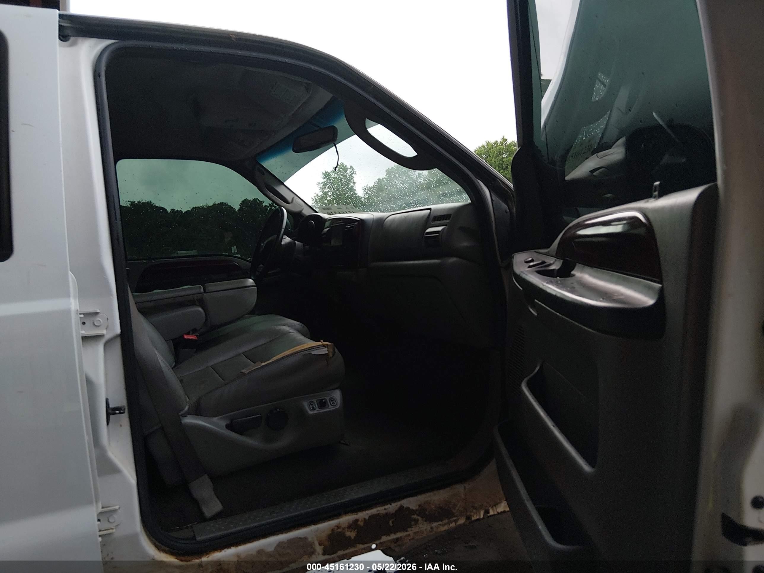 2007 Ford F-250 Lariat/xl/xlt White vin: 1FTSW21P97EB24005