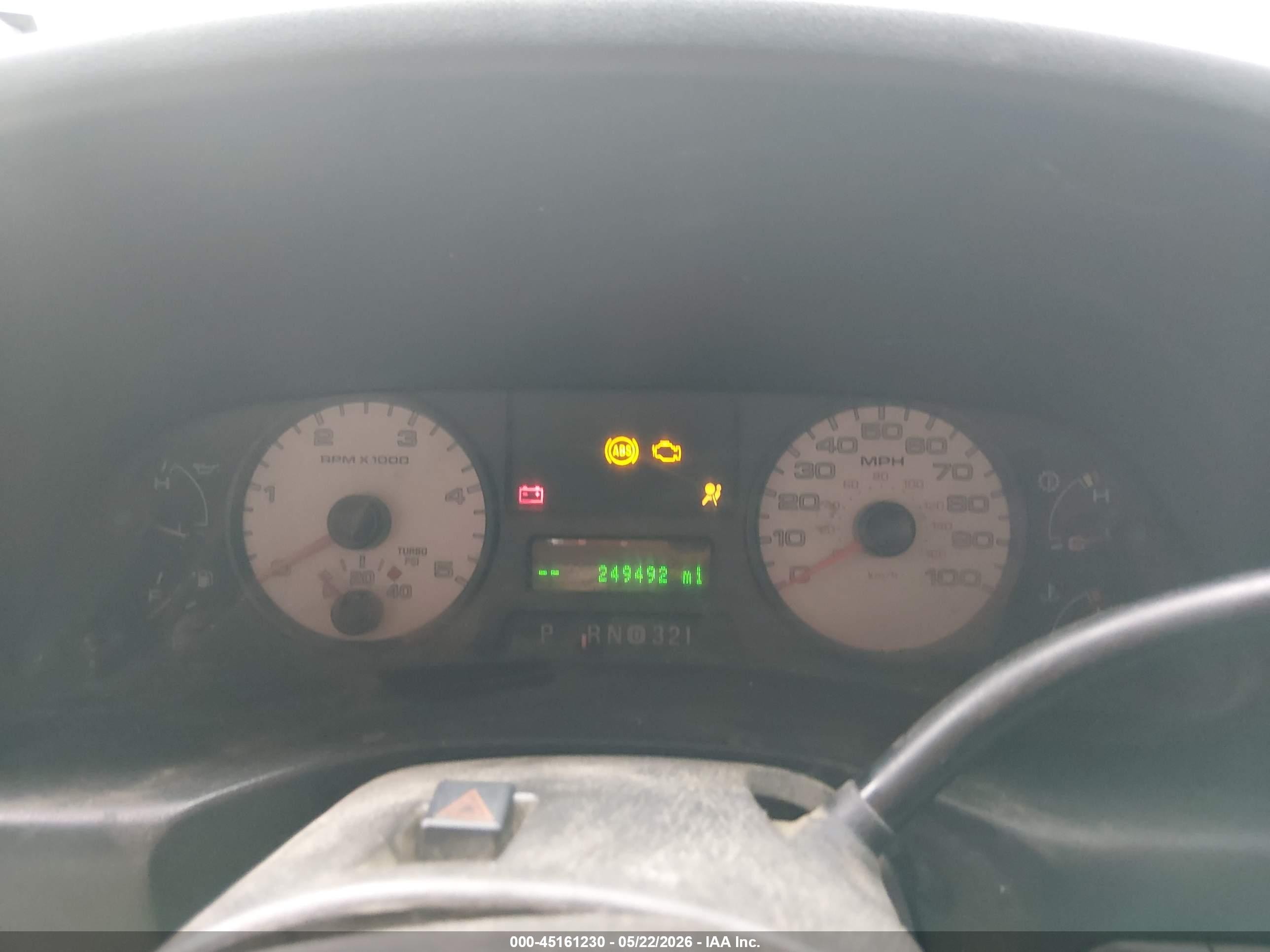 2007 Ford F-250 Lariat/xl/xlt White vin: 1FTSW21P97EB24005