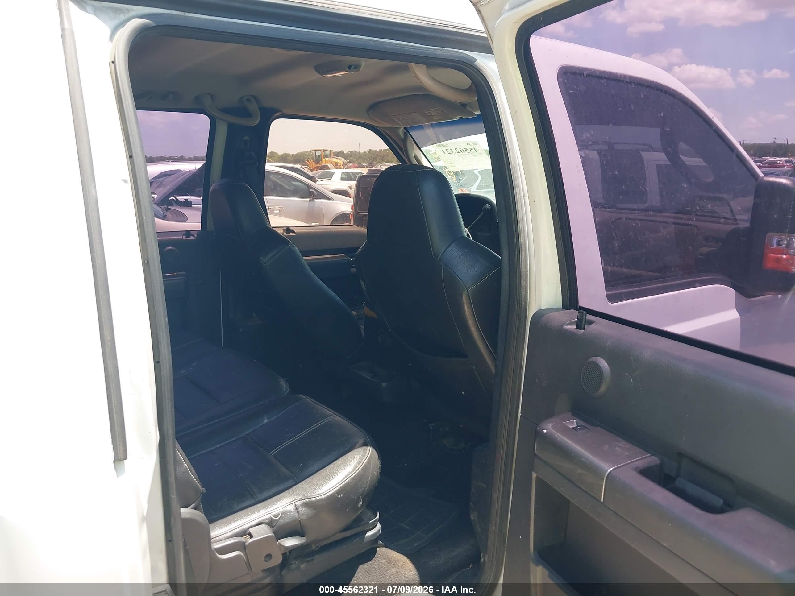 2005 Ford F-250 Lariat/xl/xlt White vin: 1FTSW21PX5EA81453