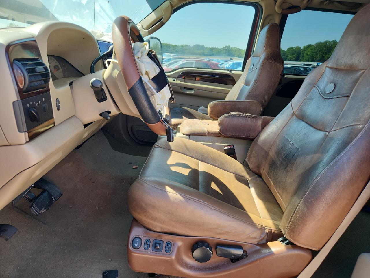 2005 Ford F250 Super Duty Brown vin: 1FTSW21PX5EB19957