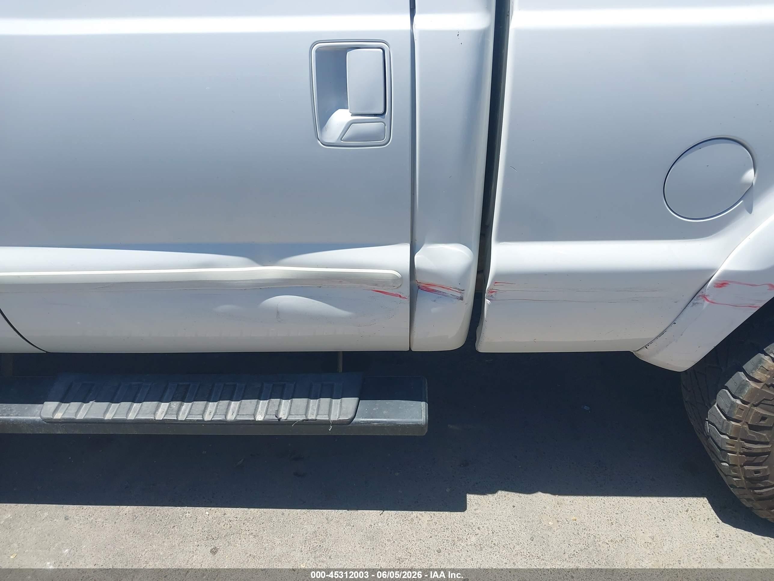 2006 Ford F-250 Lariat/xl/xlt White vin: 1FTSW21PX6EB20592