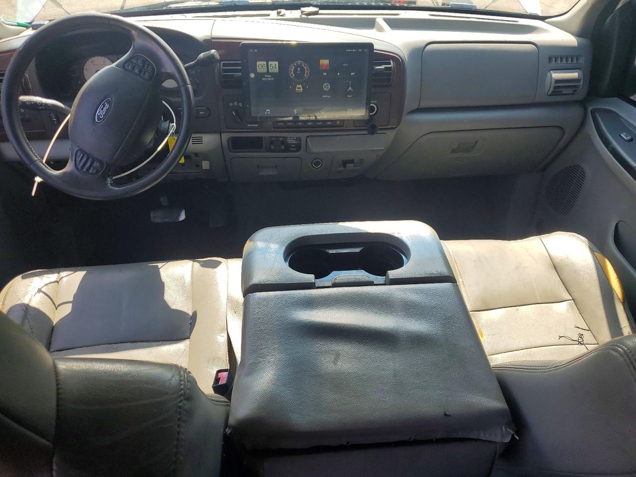 2006 Ford F250 Super Duty White vin: 1FTSW21PX6EB85751