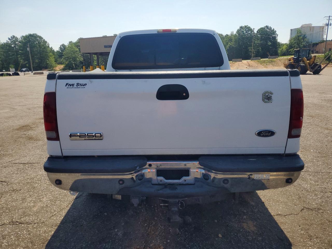 2006 Ford F250 Super Duty White vin: 1FTSW21PX6EB85751