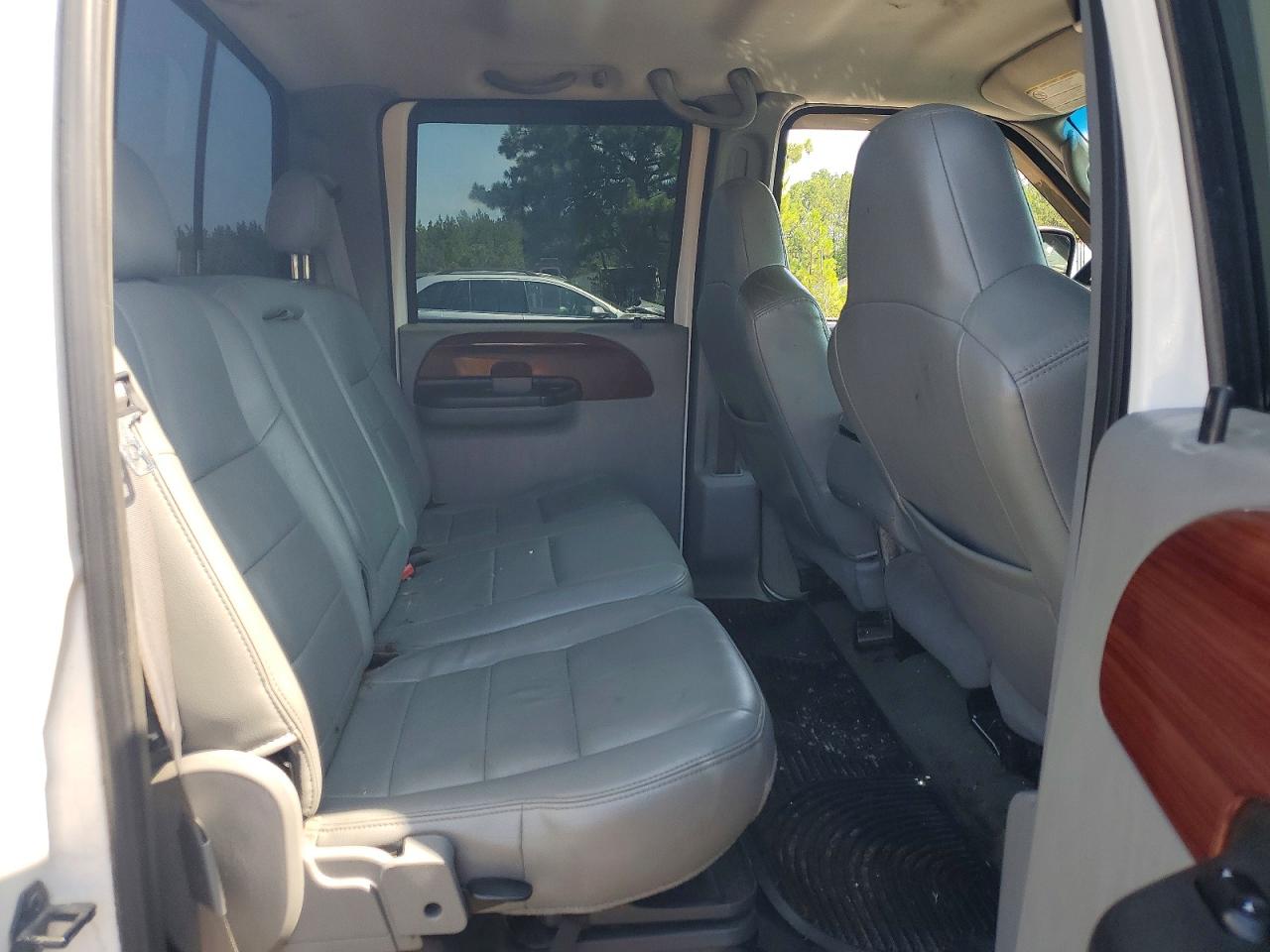 2006 Ford F250 Super Duty White vin: 1FTSW21PX6EB85751