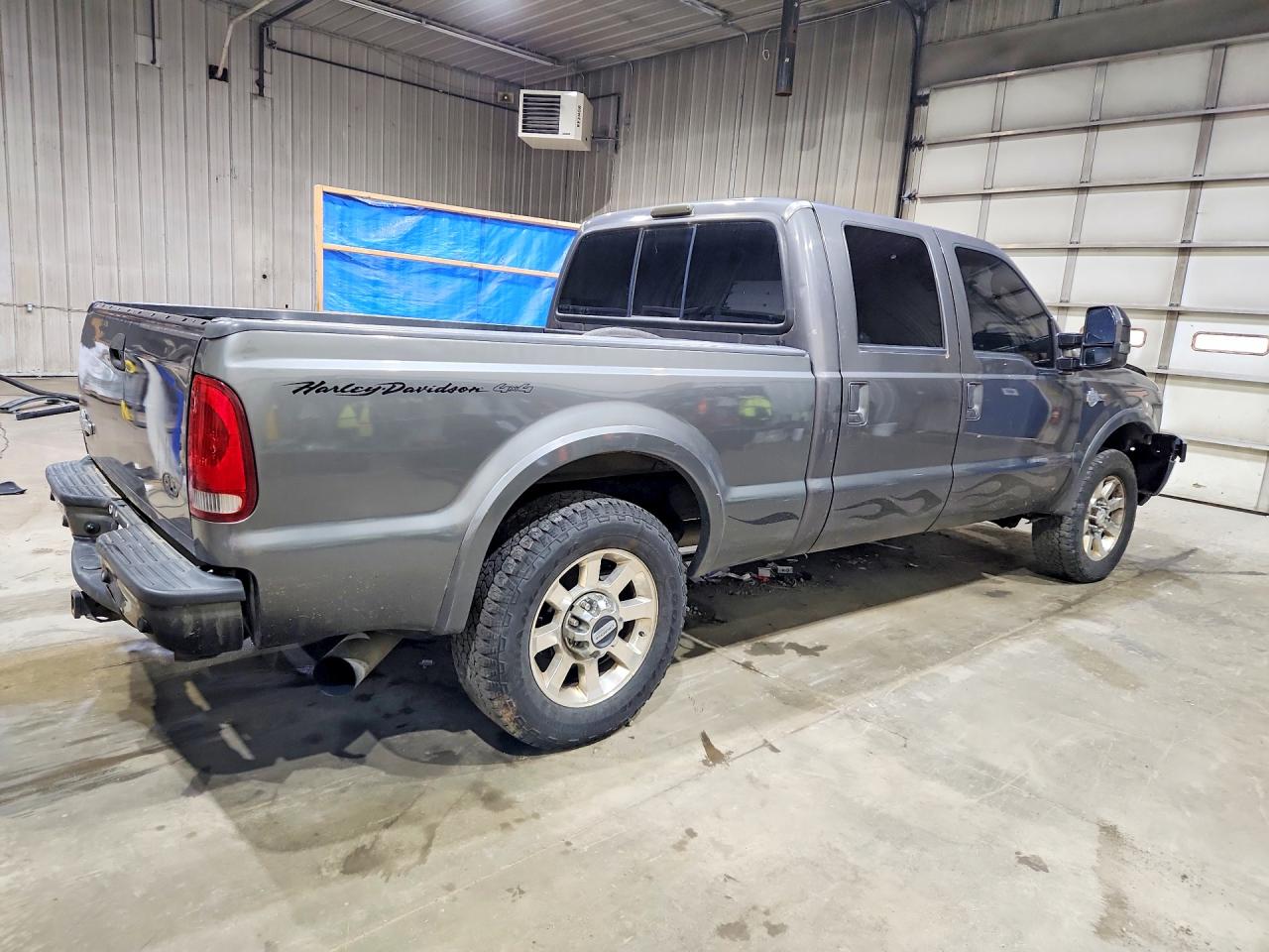 2006 Ford F250 Super Duty Gray vin: 1FTSW21PX6EC73568