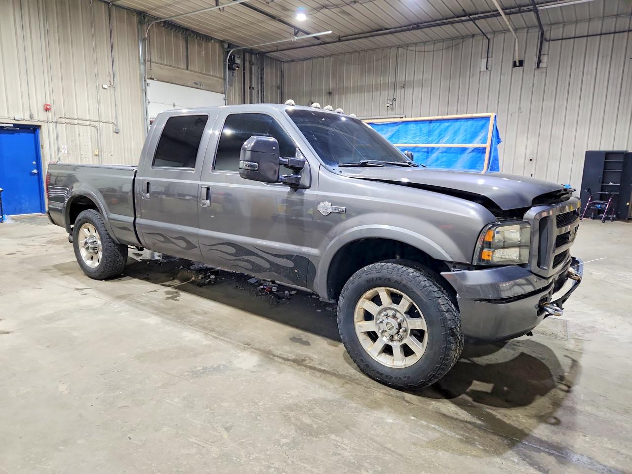 2006 Ford F250 Super Duty Gray vin: 1FTSW21PX6EC73568