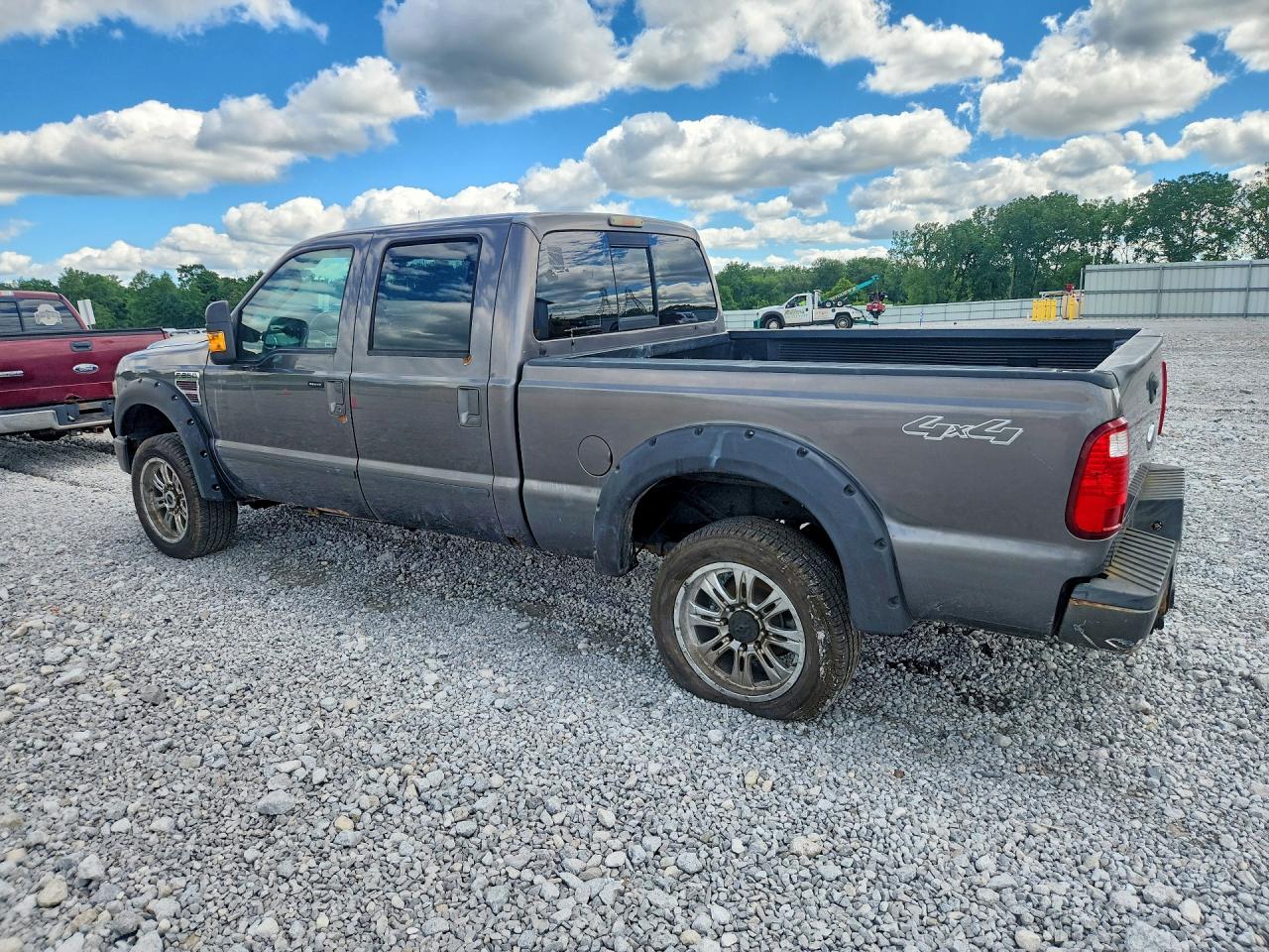 2008 Ford F250 Super Duty Gray vin: 1FTSW21R08EA21901