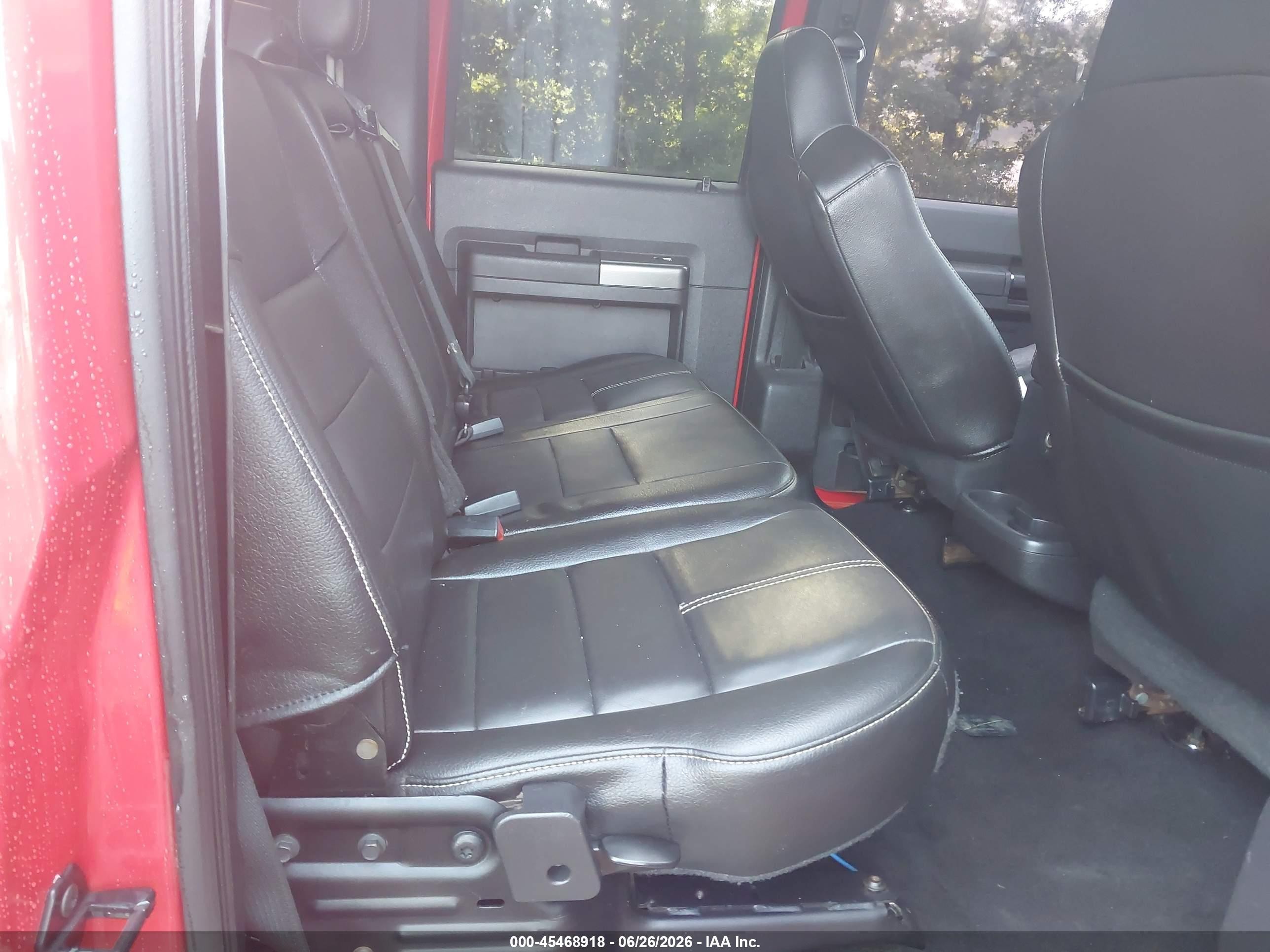 2008 Ford Super Duty F-250 Srw Fx4 Red vin: 1FTSW21R08EB98559