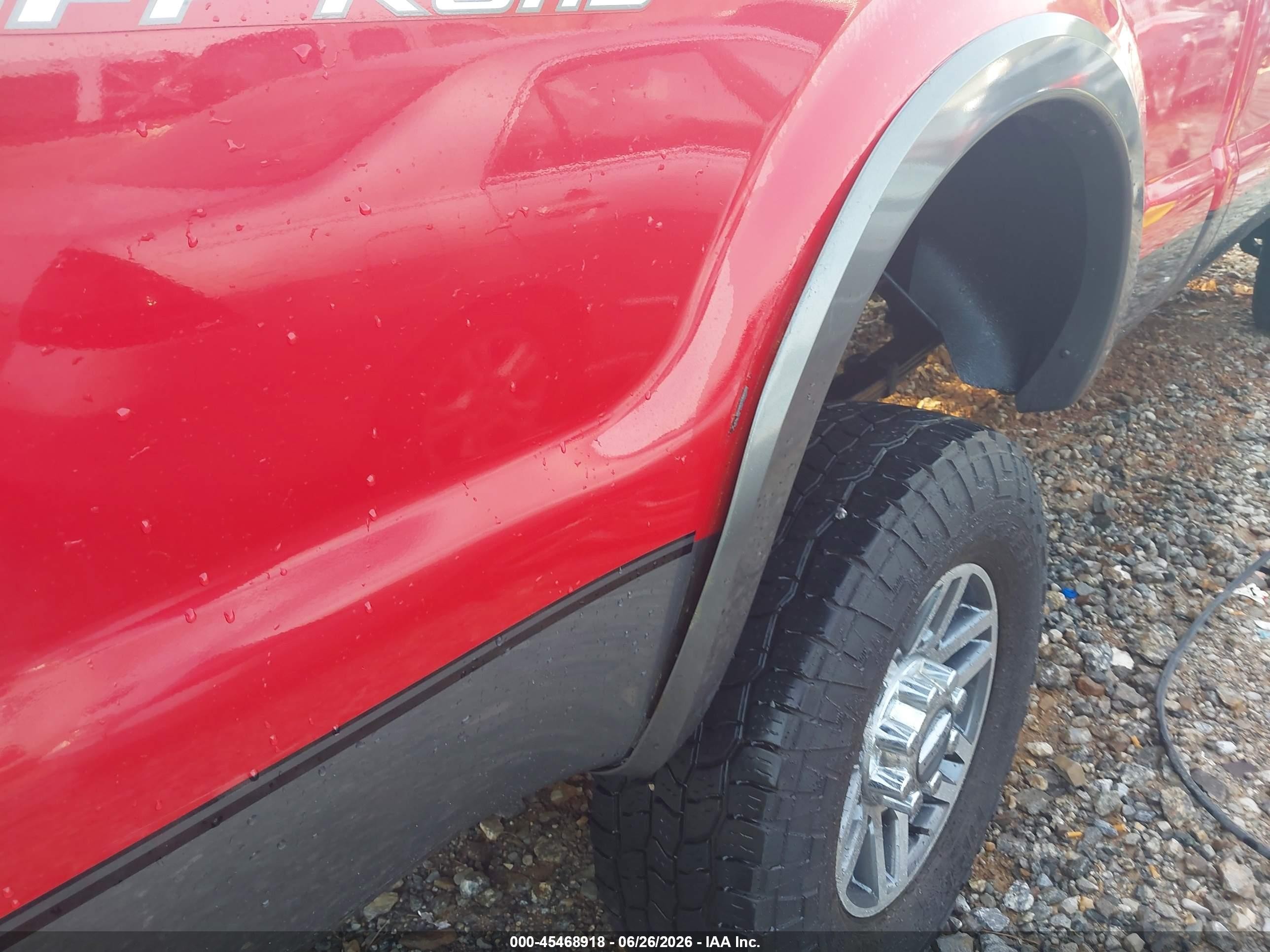 2008 Ford Super Duty F-250 Srw Fx4 Red vin: 1FTSW21R08EB98559