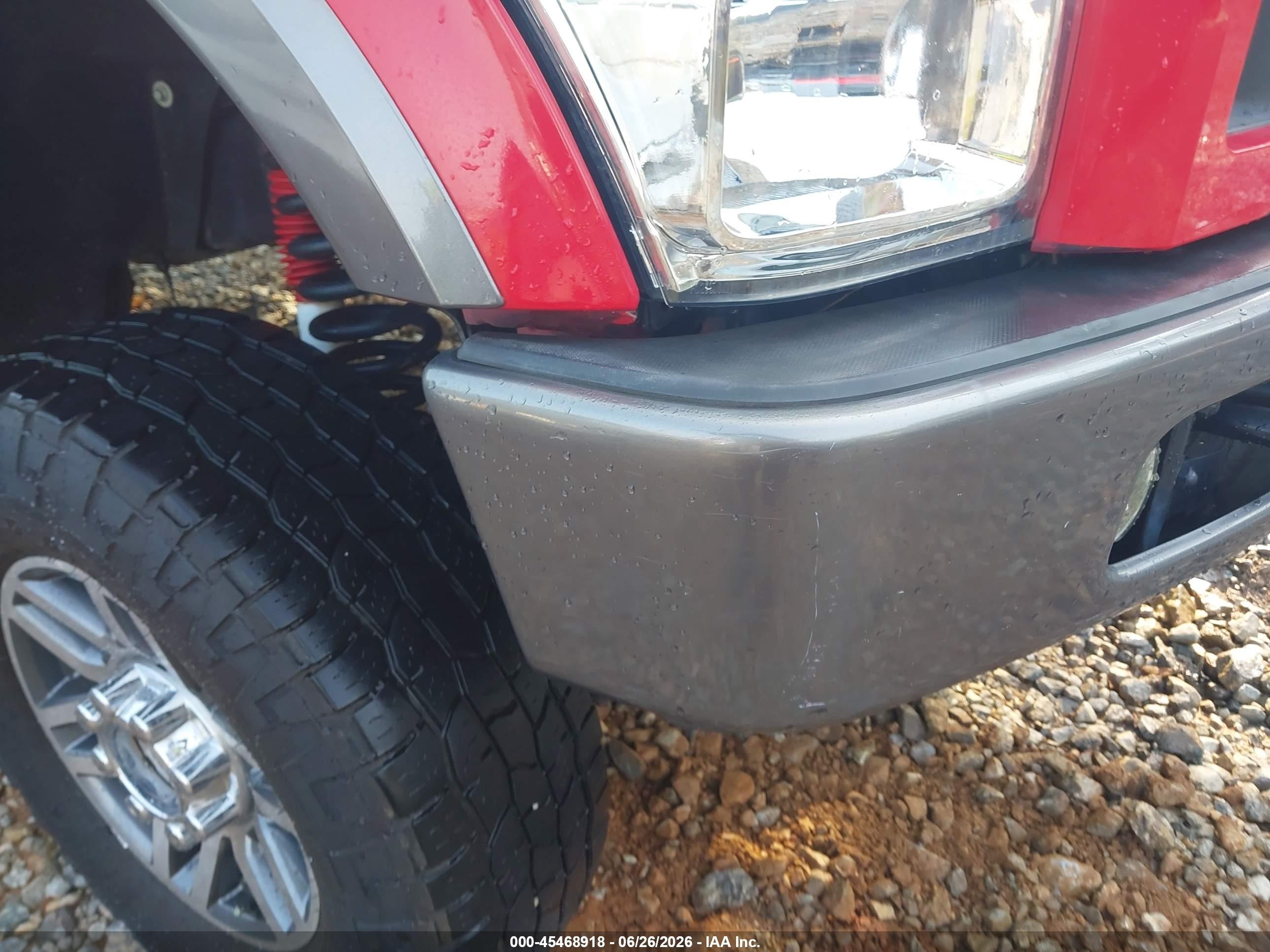 2008 Ford Super Duty F-250 Srw Fx4 Red vin: 1FTSW21R08EB98559