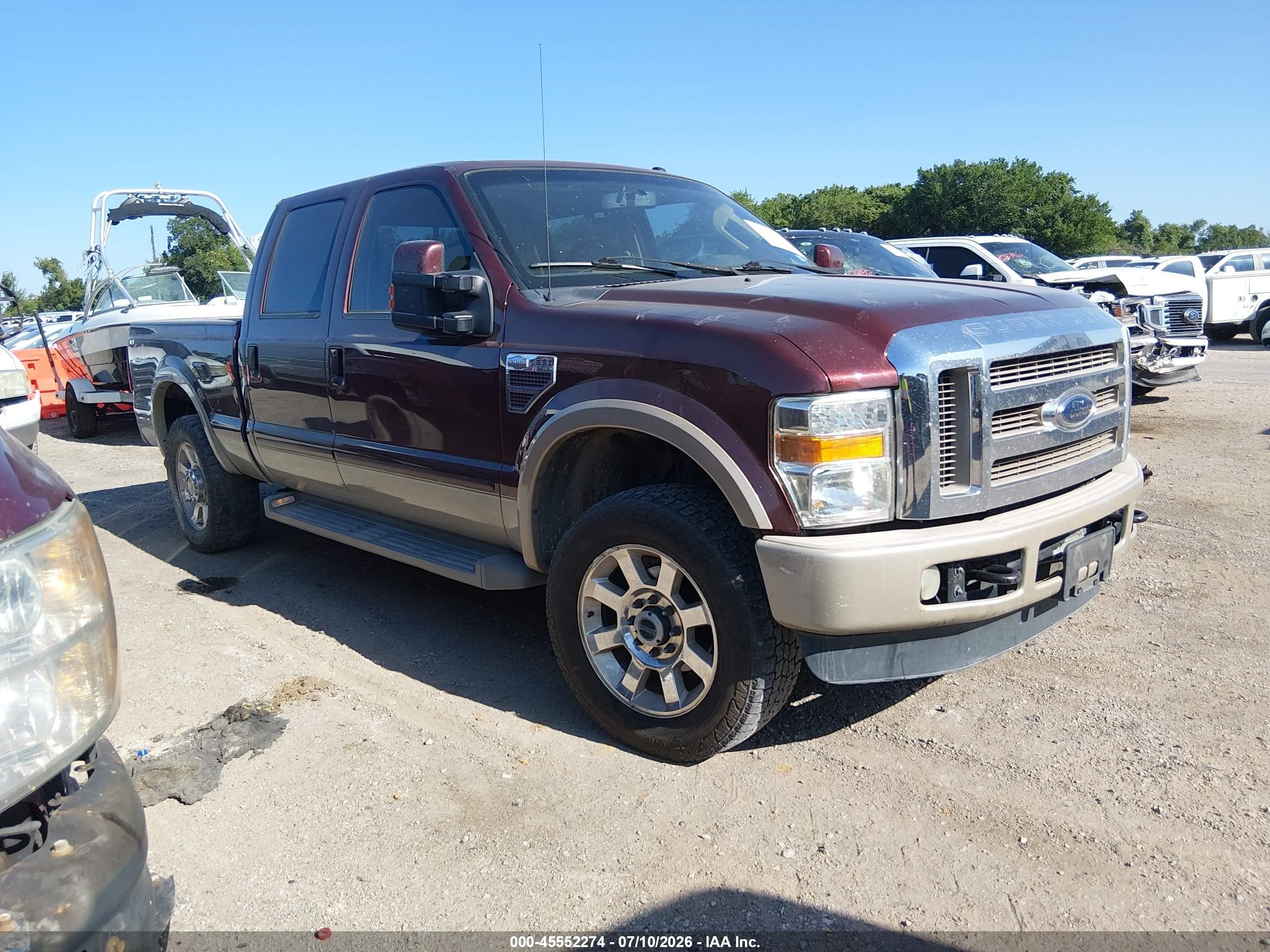 2009 Ford Super Duty F-250 Srw Cabelas/fx4/harley-davidson/king Ranch/lariat/xl/xlt Burgundy vin: 1FTSW21R09EA26758