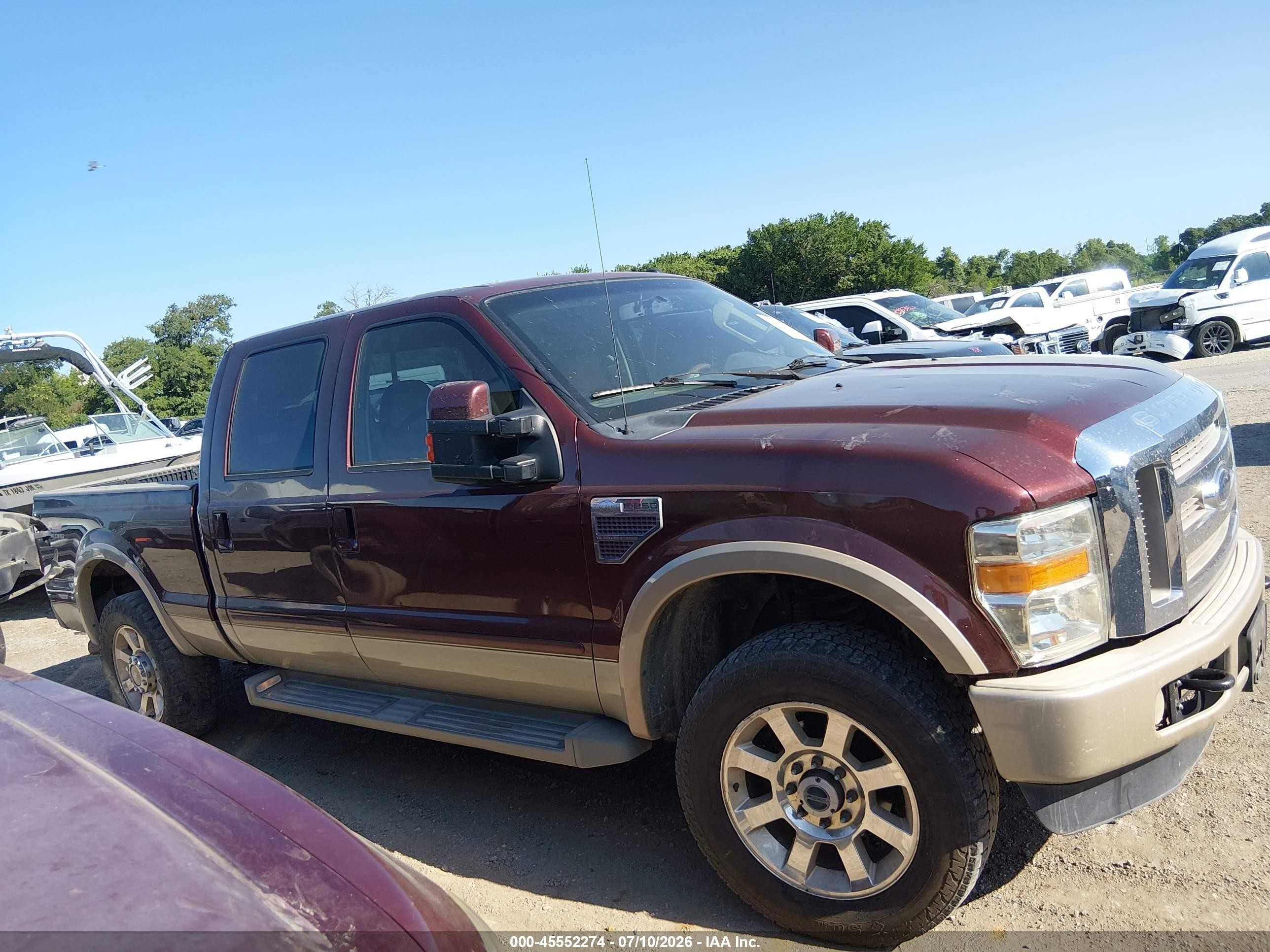 2009 Ford Super Duty F-250 Srw Cabelas/fx4/harley-davidson/king Ranch/lariat/xl/xlt Burgundy vin: 1FTSW21R09EA26758